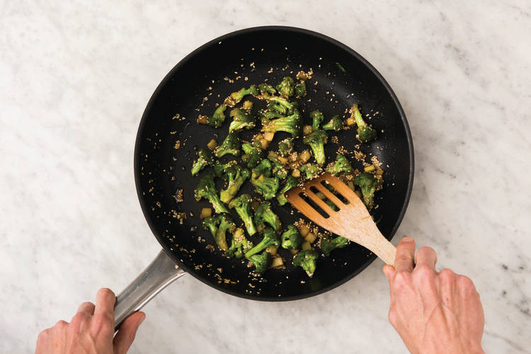 Cook the broccoli