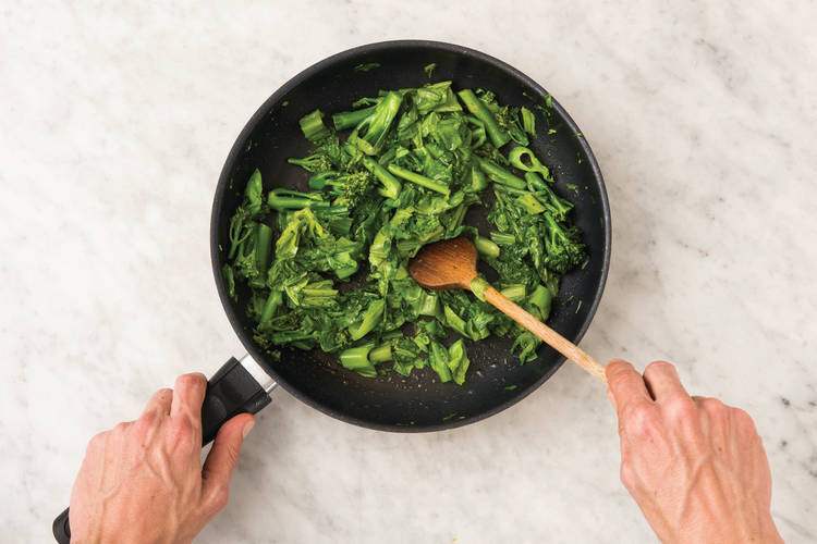 Cook greens