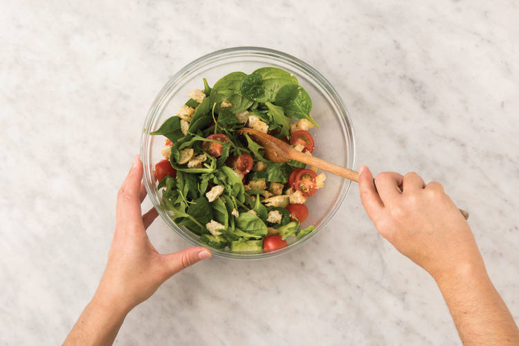 Make the salad