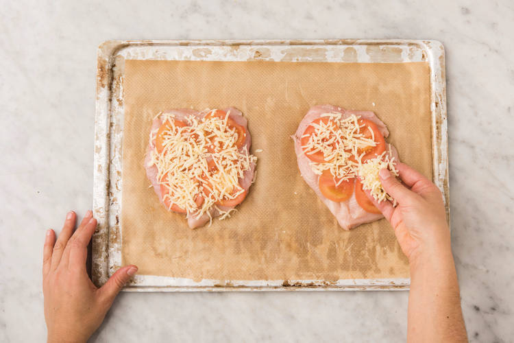 Bake the chicken