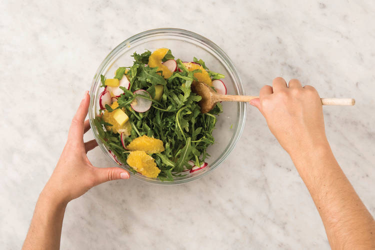 Toss the salad