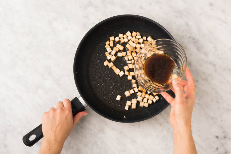Tofu bakken