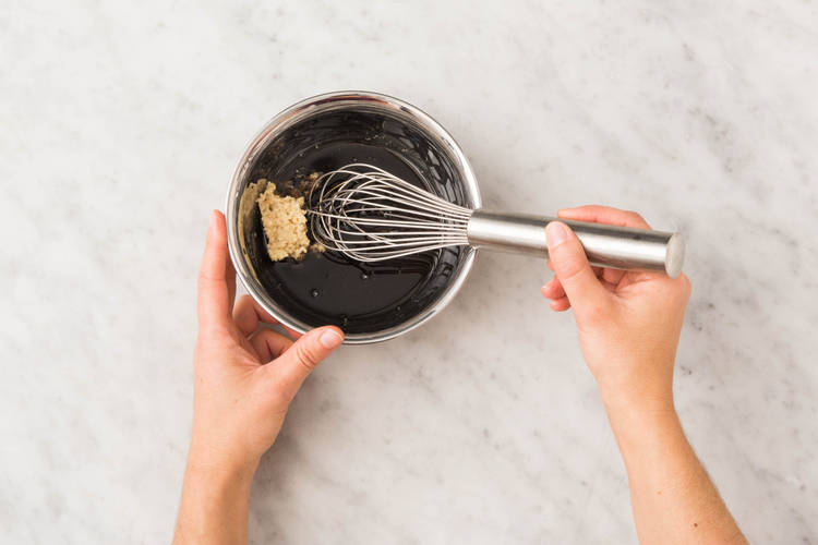 Préparer la vinaigrette