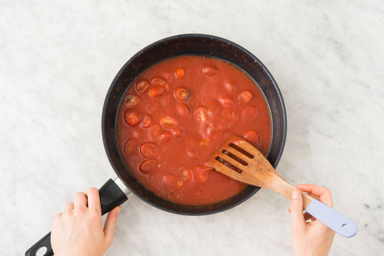 Préparer la sauce
