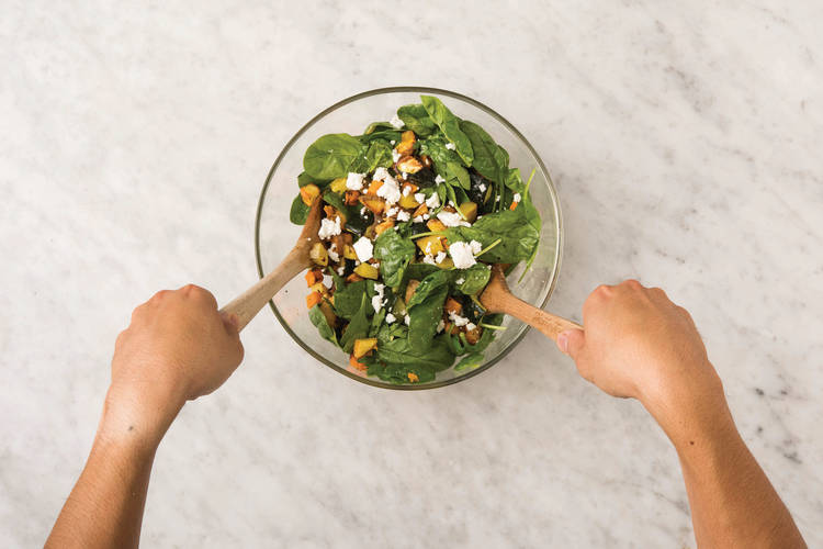 Toss the salad