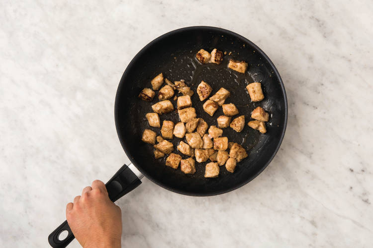 Cook the pork