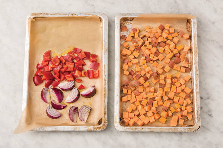 Roast veggies
