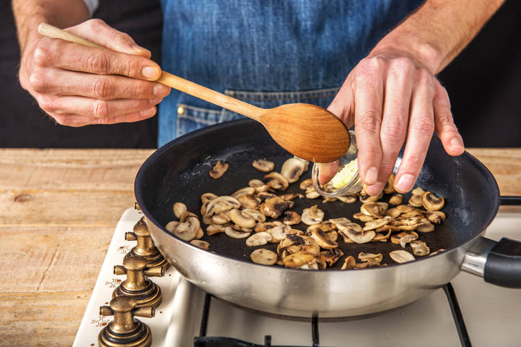 Flavour the Mushrooms