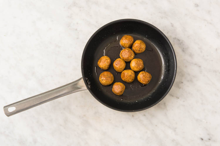 Cuire les falafels