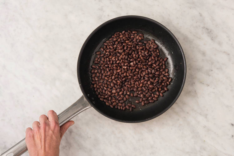 Cook the beans