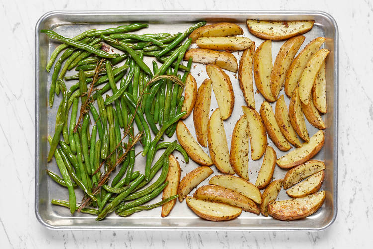 Roast Green Beans