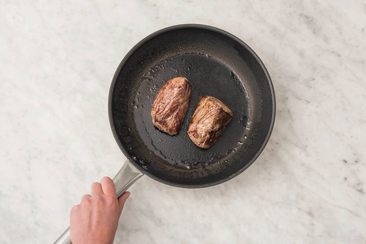Cook the beef