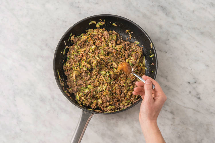 finish off the beef chilli