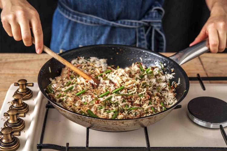 Add the Rice