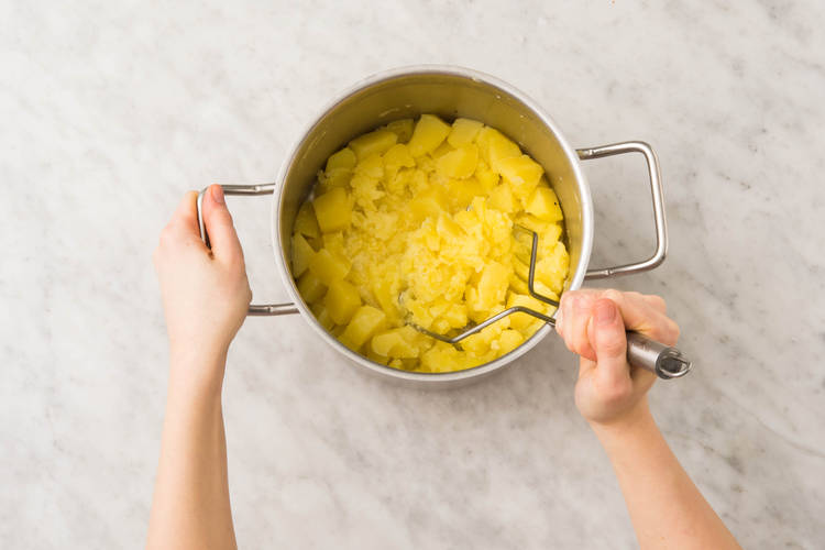 Préparer la purée