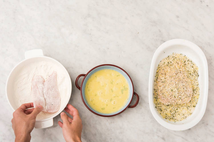 Crumb the chicken