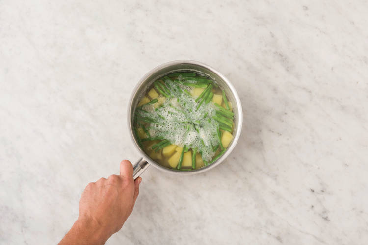 Cook veggies