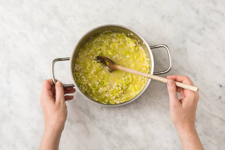 Cuire le risotto