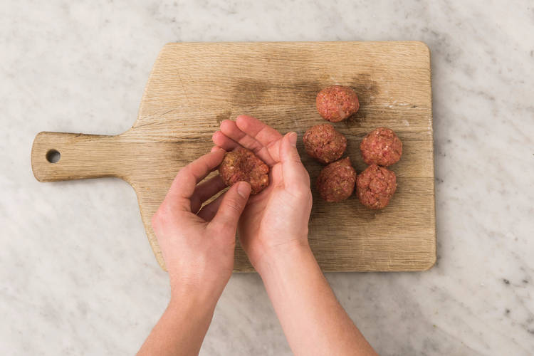 Make meatballs