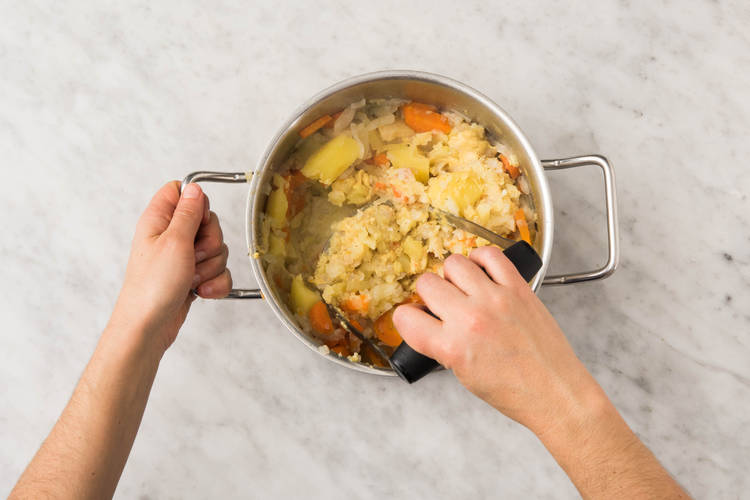 Préparer la purée