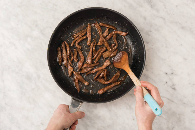 Cook beef