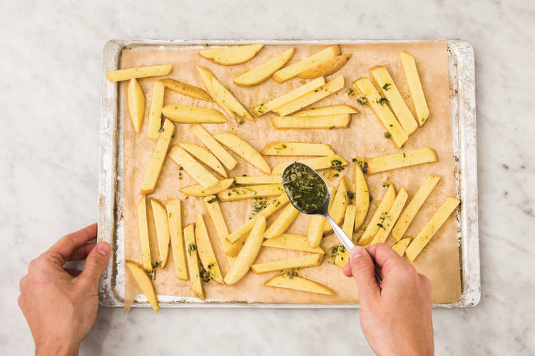 Bake fries