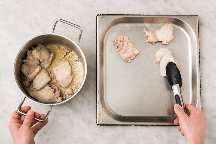 2 COMMENCER LE POULET