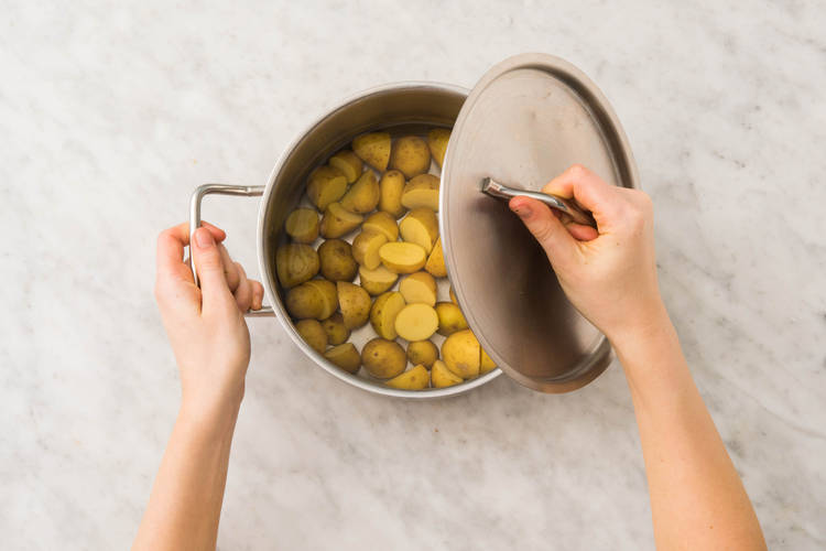 Cuire les pommes de terre