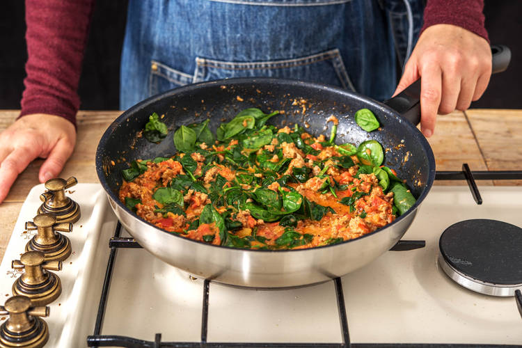 Add the Spinach