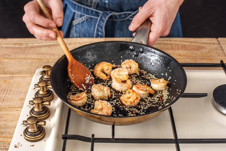 Fry the Prawns