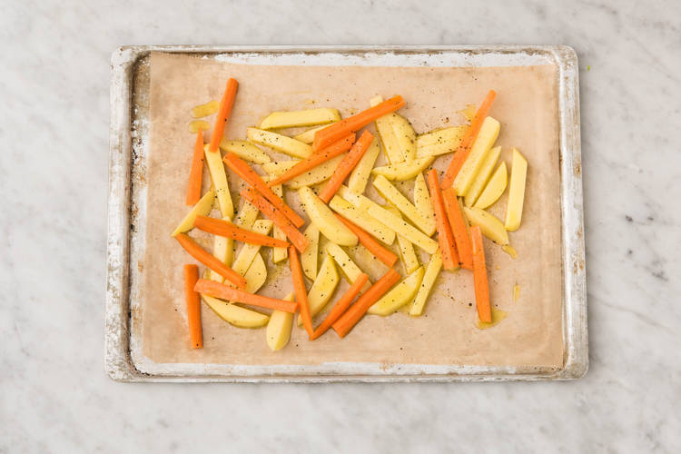 Préparer les frites