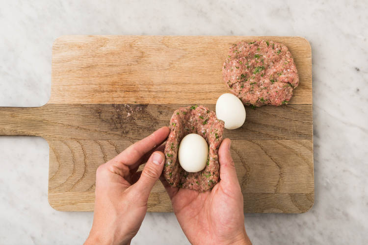 Préparer les boulettes