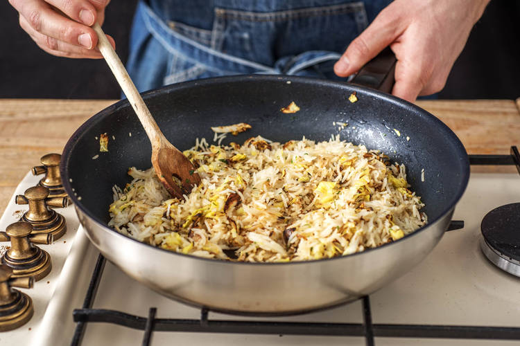 Add the Rice