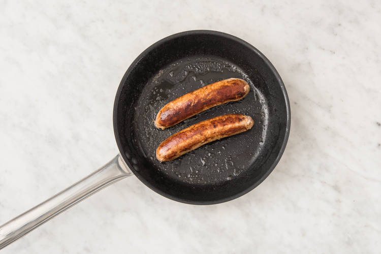 Cuire la saucisse