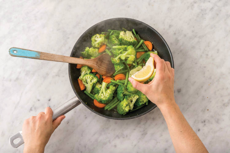 COOK THE VEGGIES