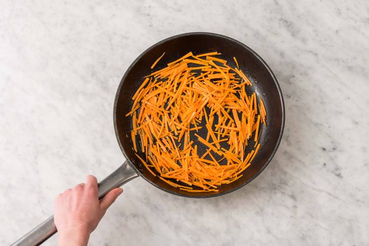 Cook veggies