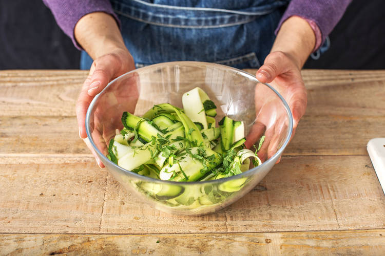 Courgette Ribbons