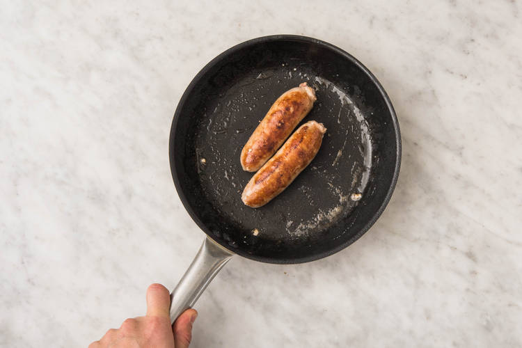 Cuire les merguez