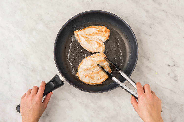 cook chicken