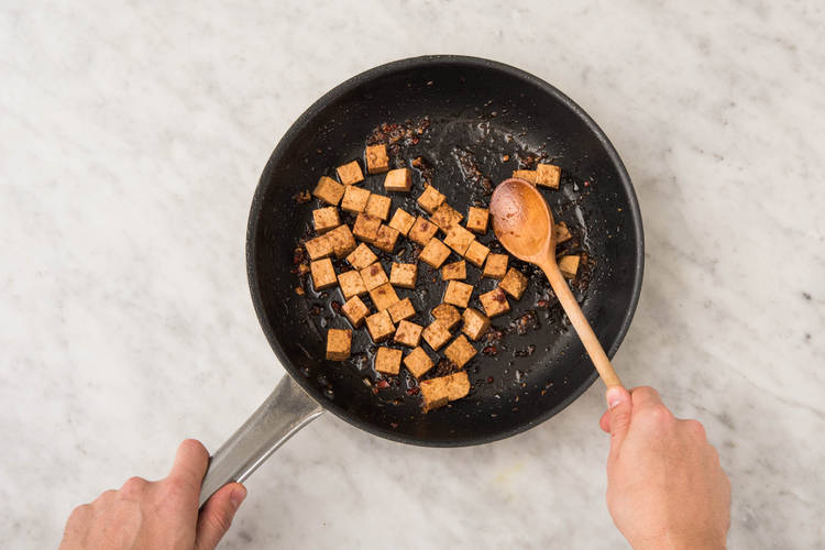 Tofu bakken