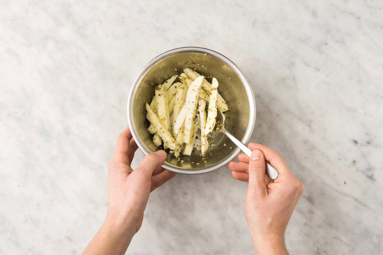 Make the lemon aioli