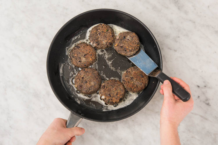 Burgers bakken