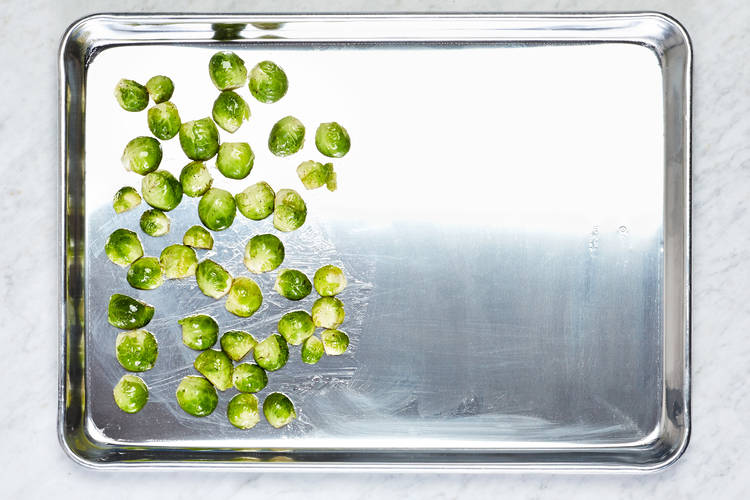 Arrange Brussels Sprouts