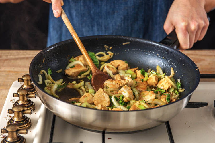 Add the Bok Choy