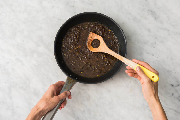 Préparer la sauce
