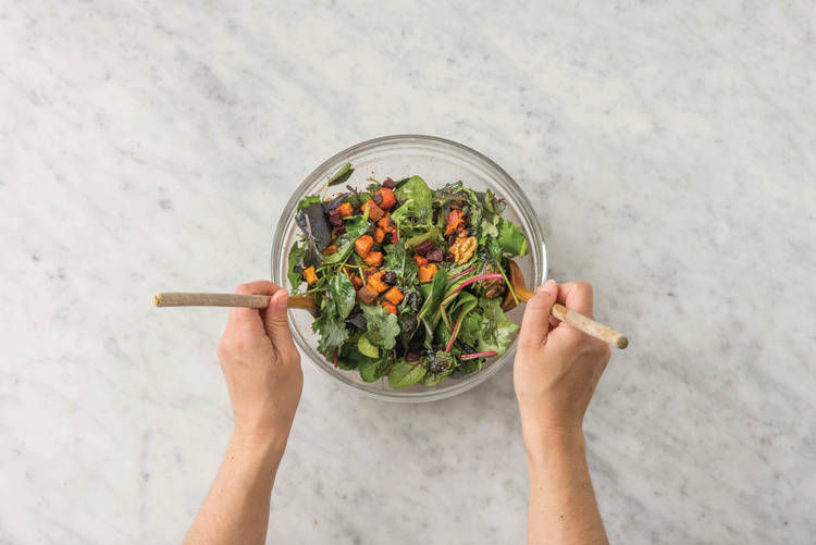 Make the salad