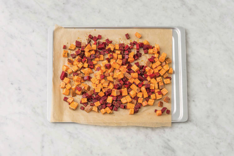 ROAST THE SWEET POTATO