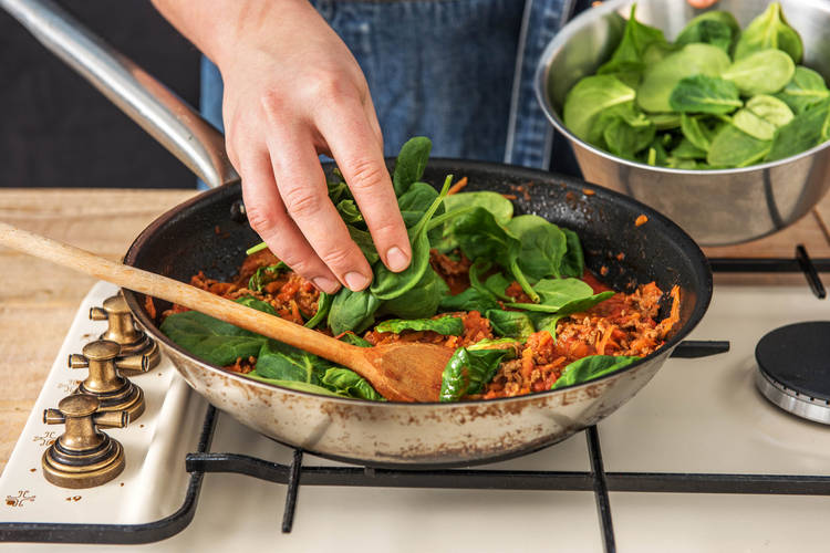 Simmer the keema