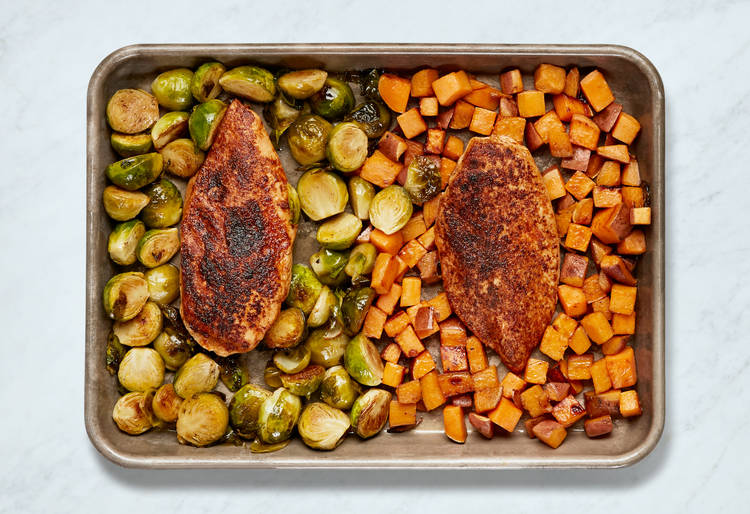 Finish Chicken and Veggies