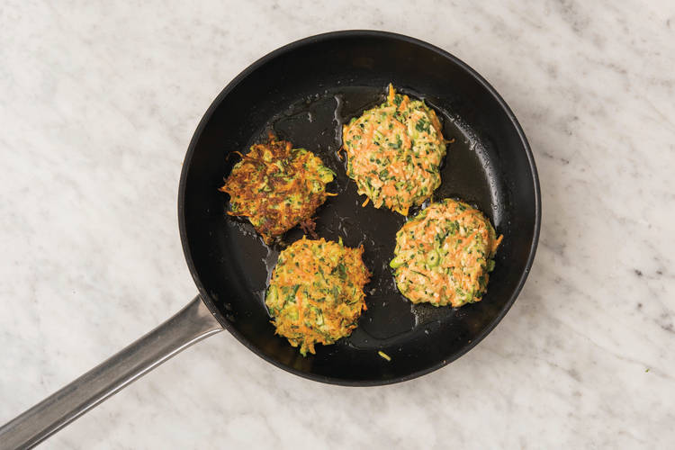 Cook fritters